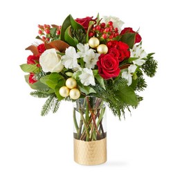 Joy & Jolly Bouquet from Clifford's where roses are our specialty